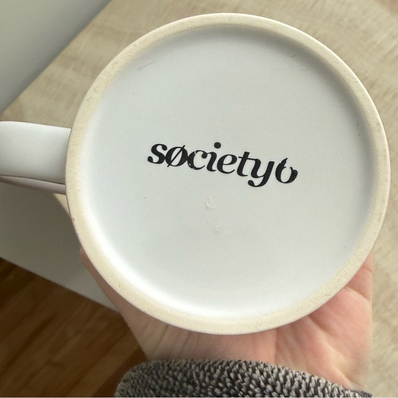 Floral Mug with Rude Text - Picture 5 of 6